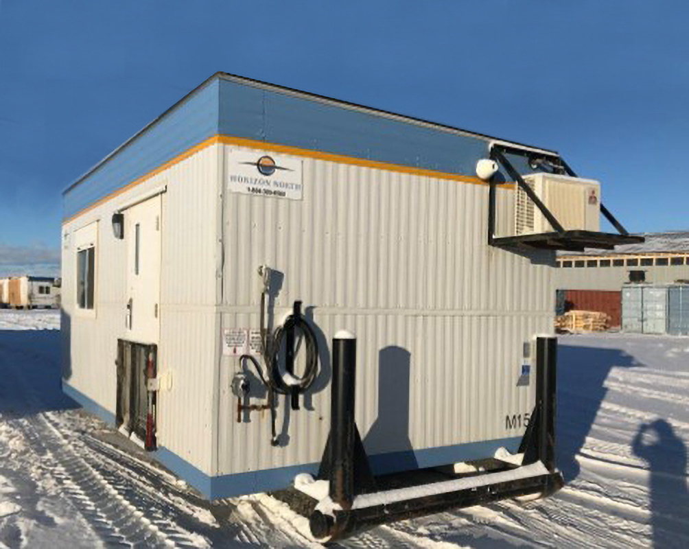 exterior of medic relocatable structure