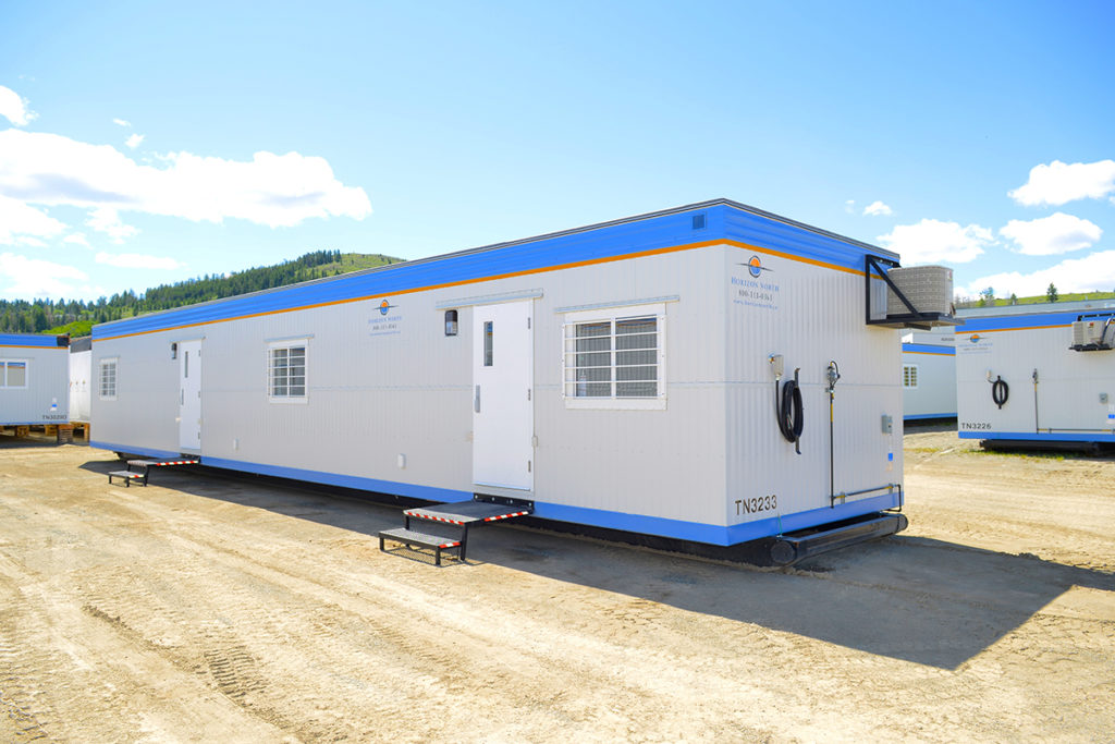 exterior of sleeper reloctable structure